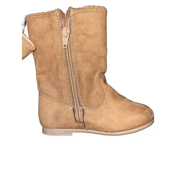 Faux Suede Old Navy Boots Girl Old Navy Tan Faux Suede Girls Fur